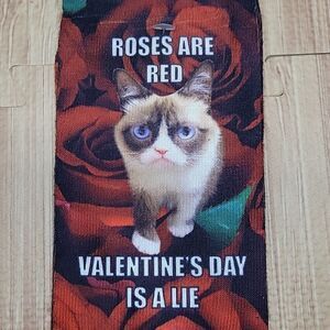 NWT! Grumpy Cat Valentines Day Socks Shoe Size 4-10